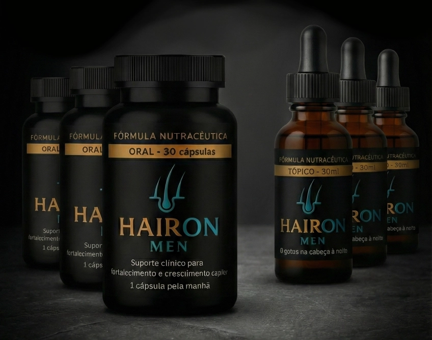 Kit HairOn - Tratamento completo para queda de cabelo